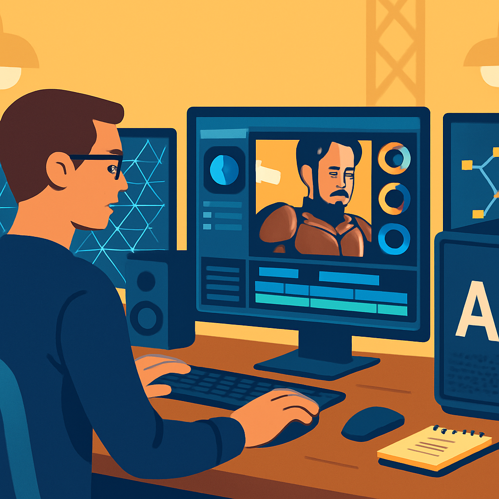 Cómo las estaciones de trabajo con IA están revolucionando la producción en Hollywood