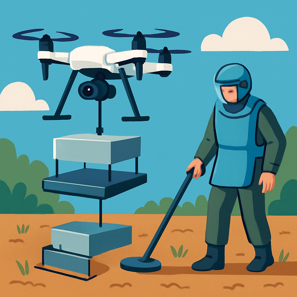 Más Allá de Drones e IA: Innovando la Desminación Humanitaria